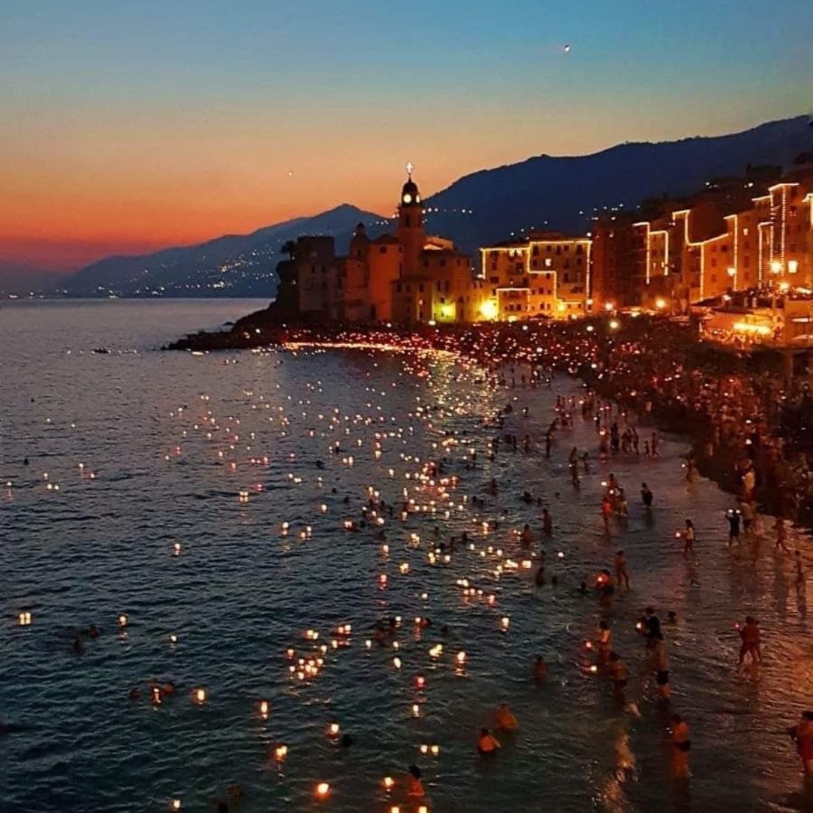 camogli, italy - stella maris festival