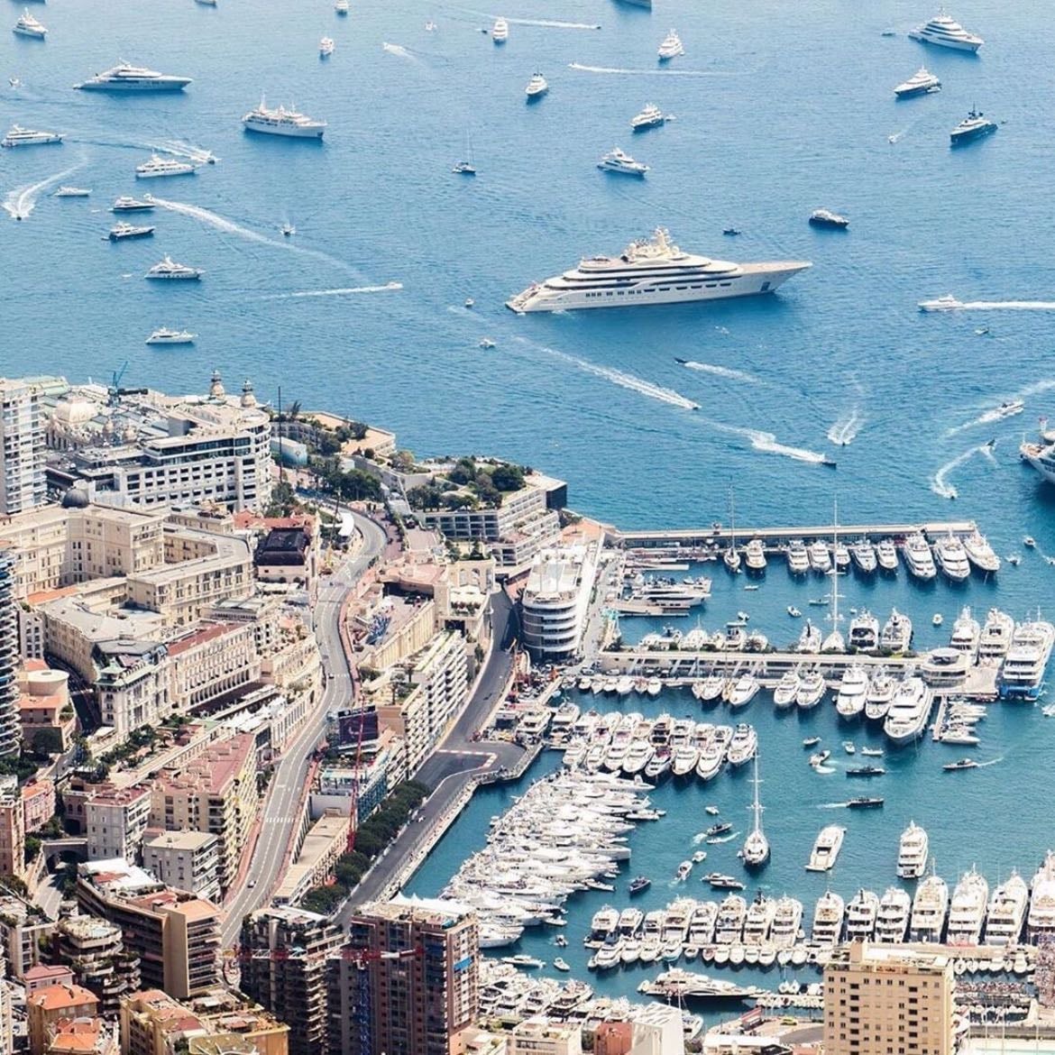 port hercule, monaco - yachting