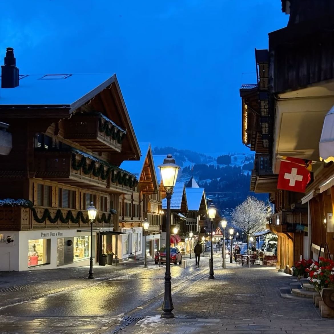 gstaad, switzerland - shopping