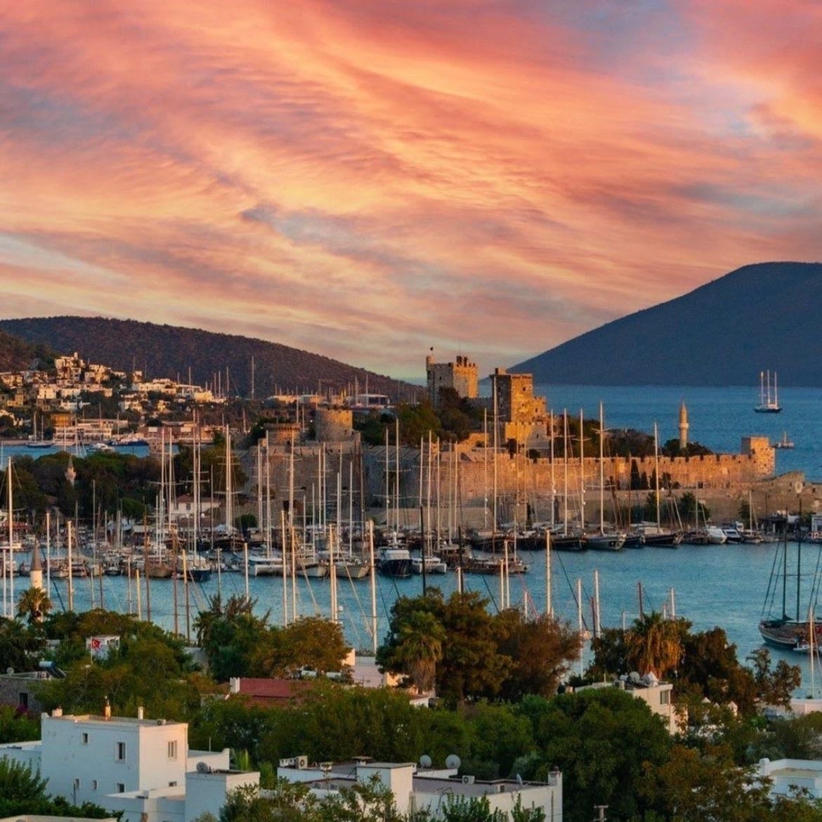 bodrum, turkey - shopping and evening snack