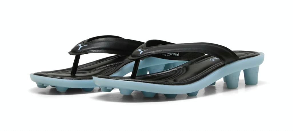 FENTY X PUMA_ Sandalias Cat Cleat - T39. Color Black-Haute Tropic.