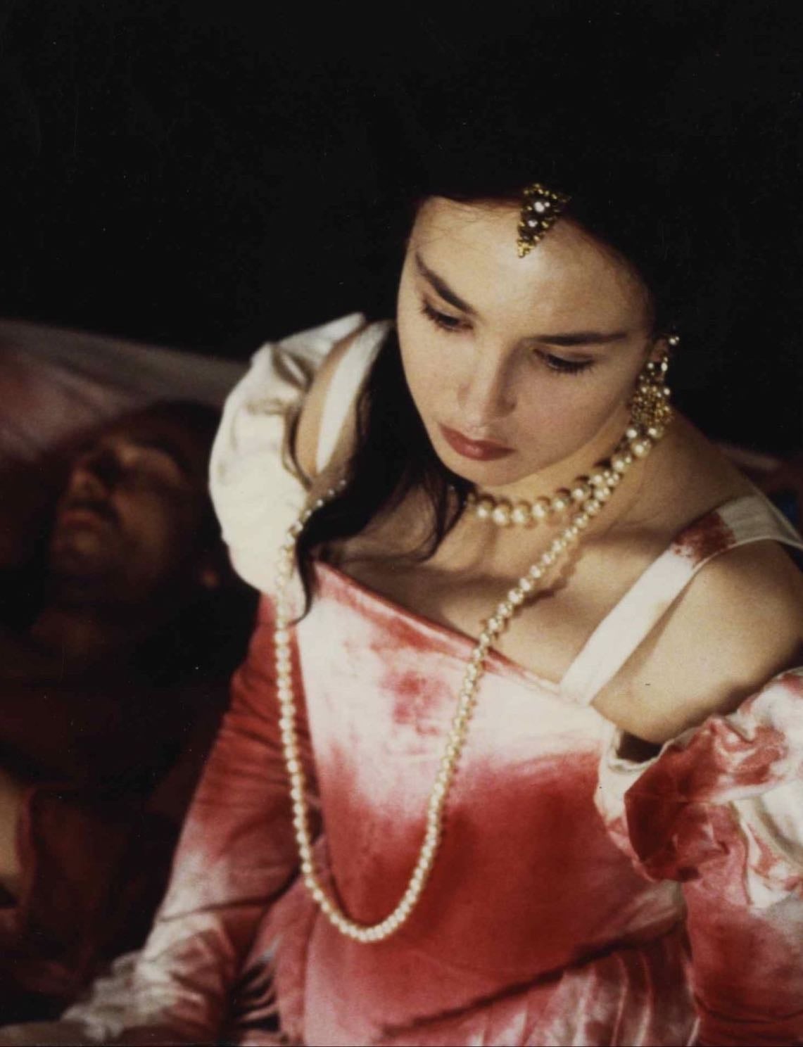 Blood soaked dress in La Reine Margot