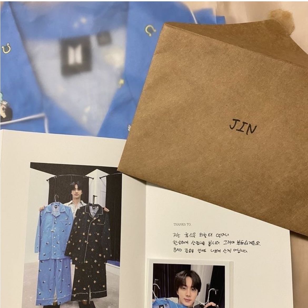 Good Day Pajama - Artist-Made Collection By BTS (JIN)