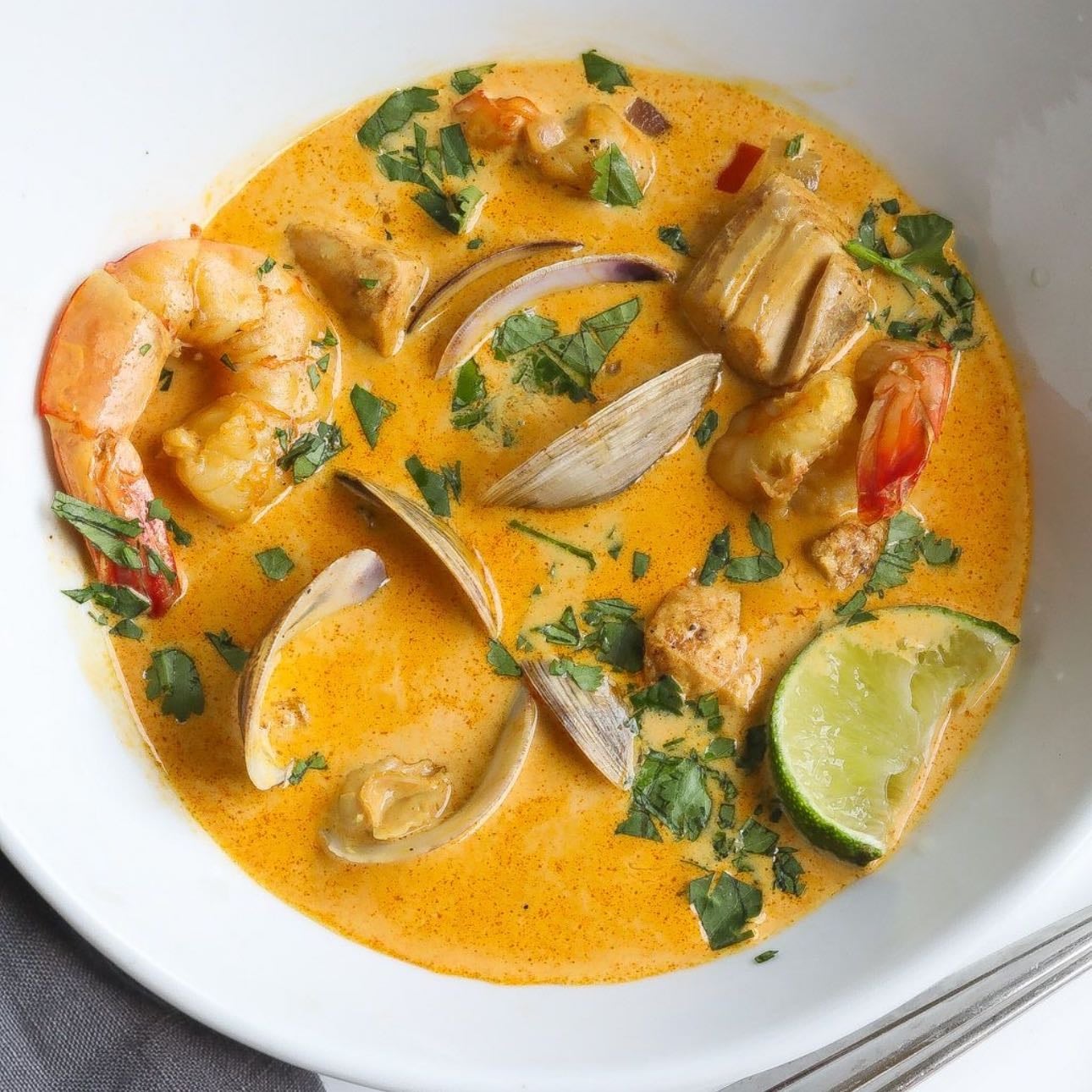 Cazuela de mariscos