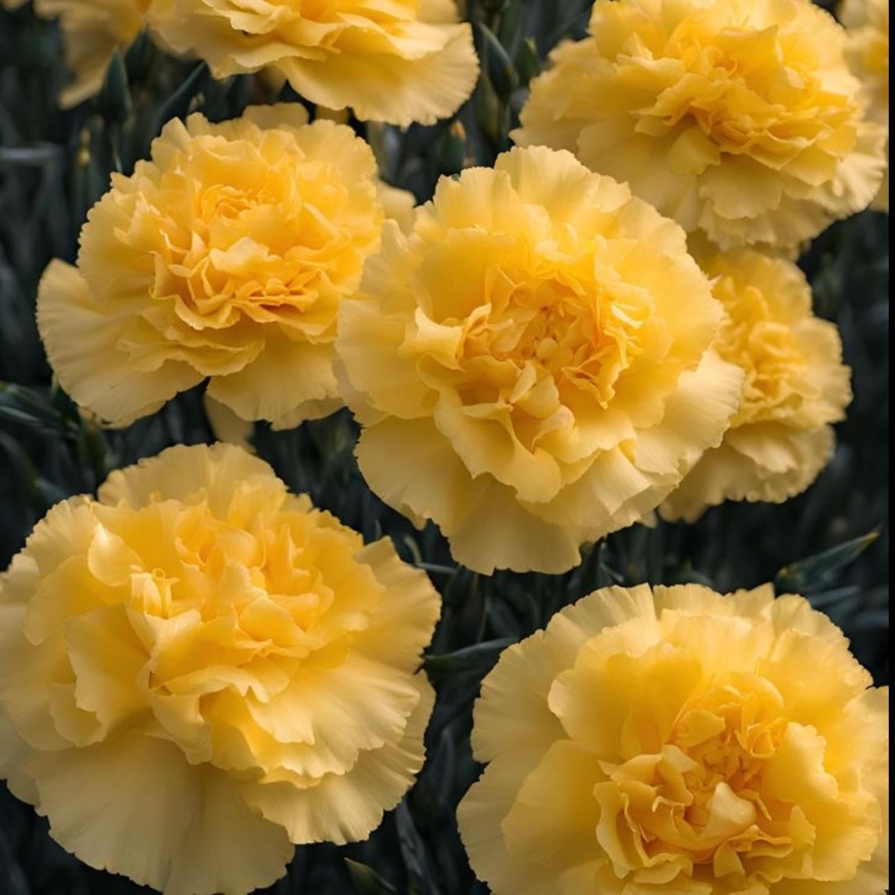 Yellow carnation - Rejection and deception