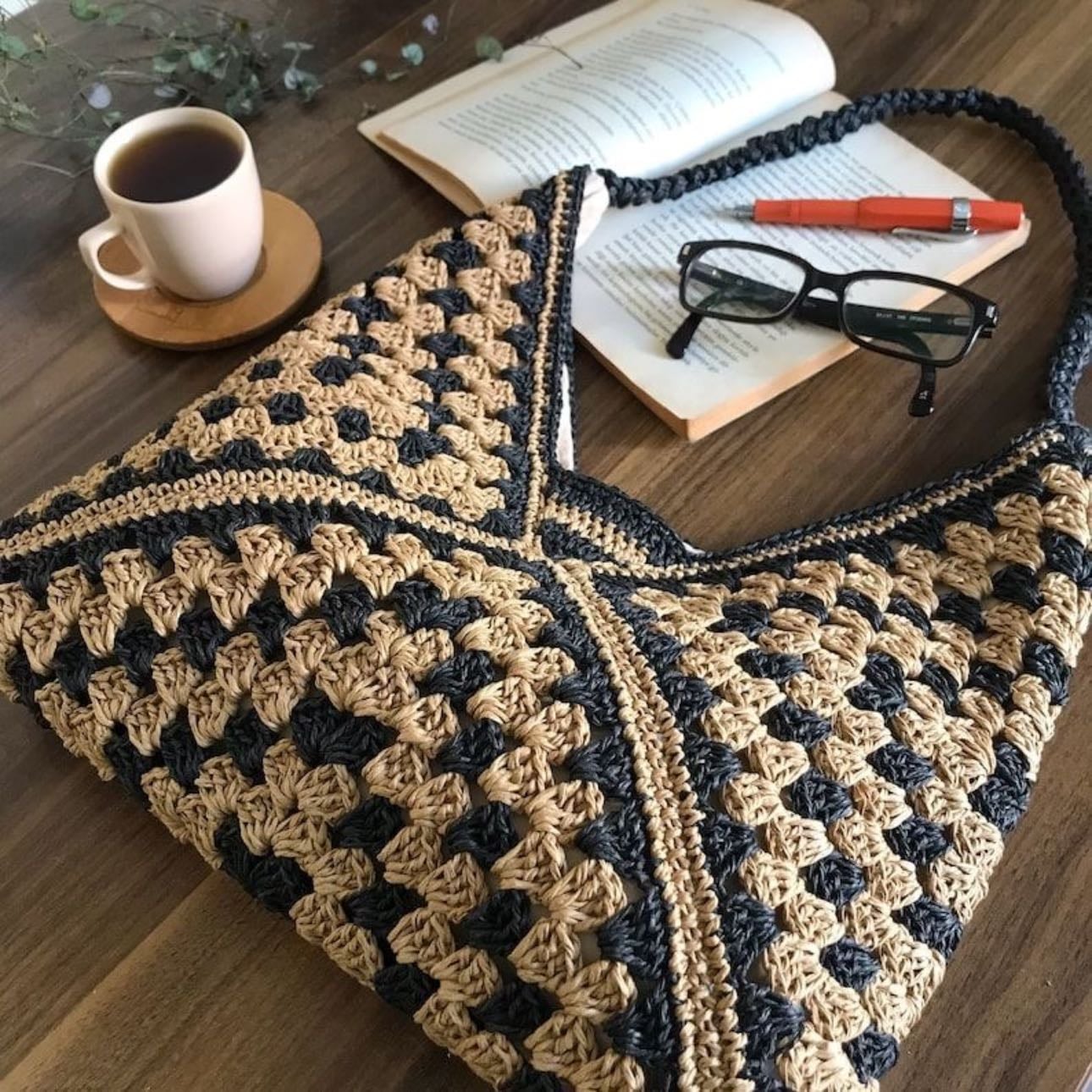 Knitted bag
