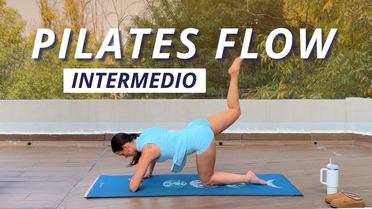 PILATES FLOW FULL BODY || Intermedio Pilates con Steph - YouTube