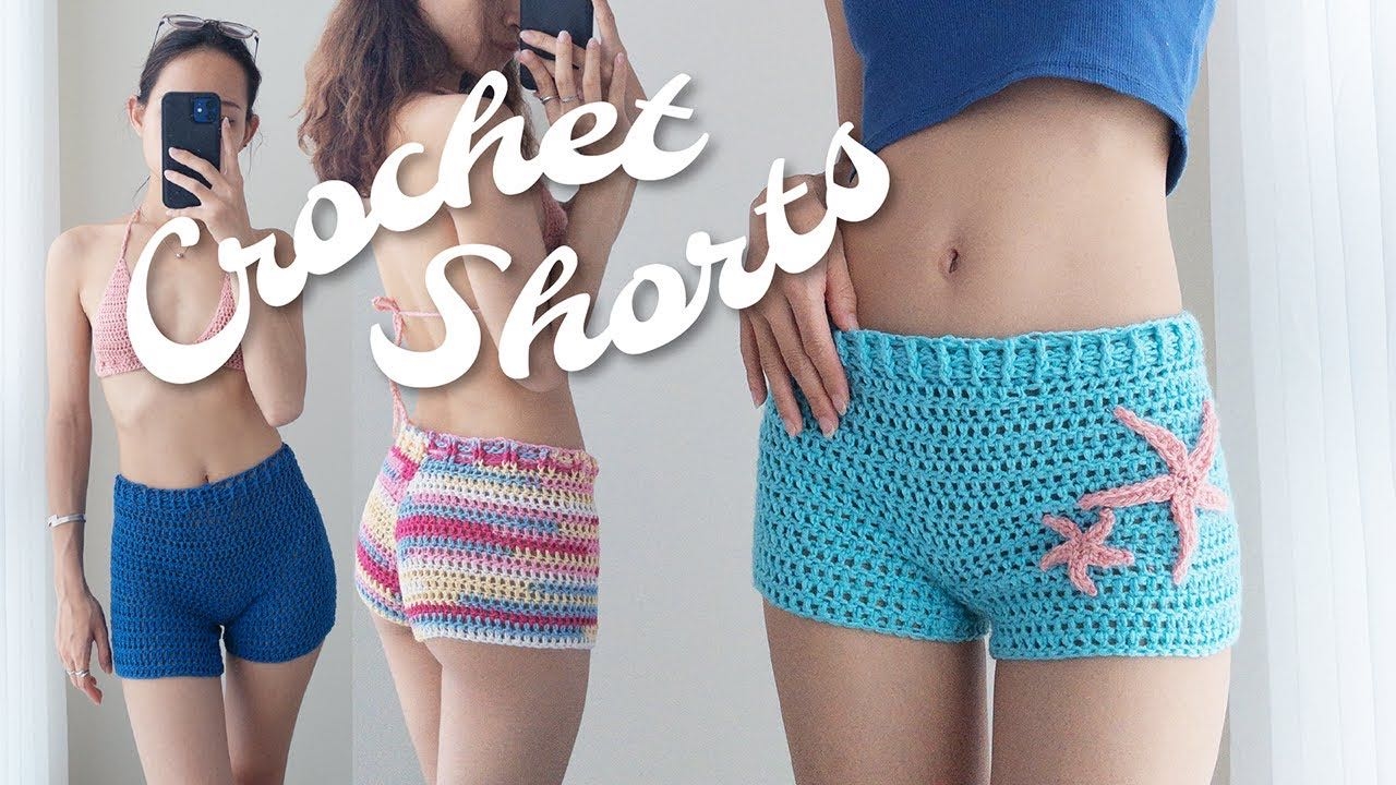 Crochet Shorts In-depth Tutorial for Beginners - EASY & FREE Pattern - YouTube