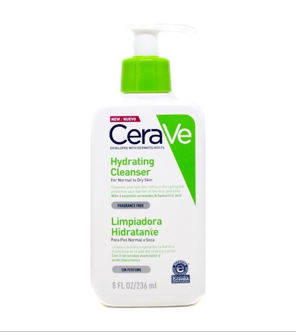 Limpiadora Hidratante Facial Cerave