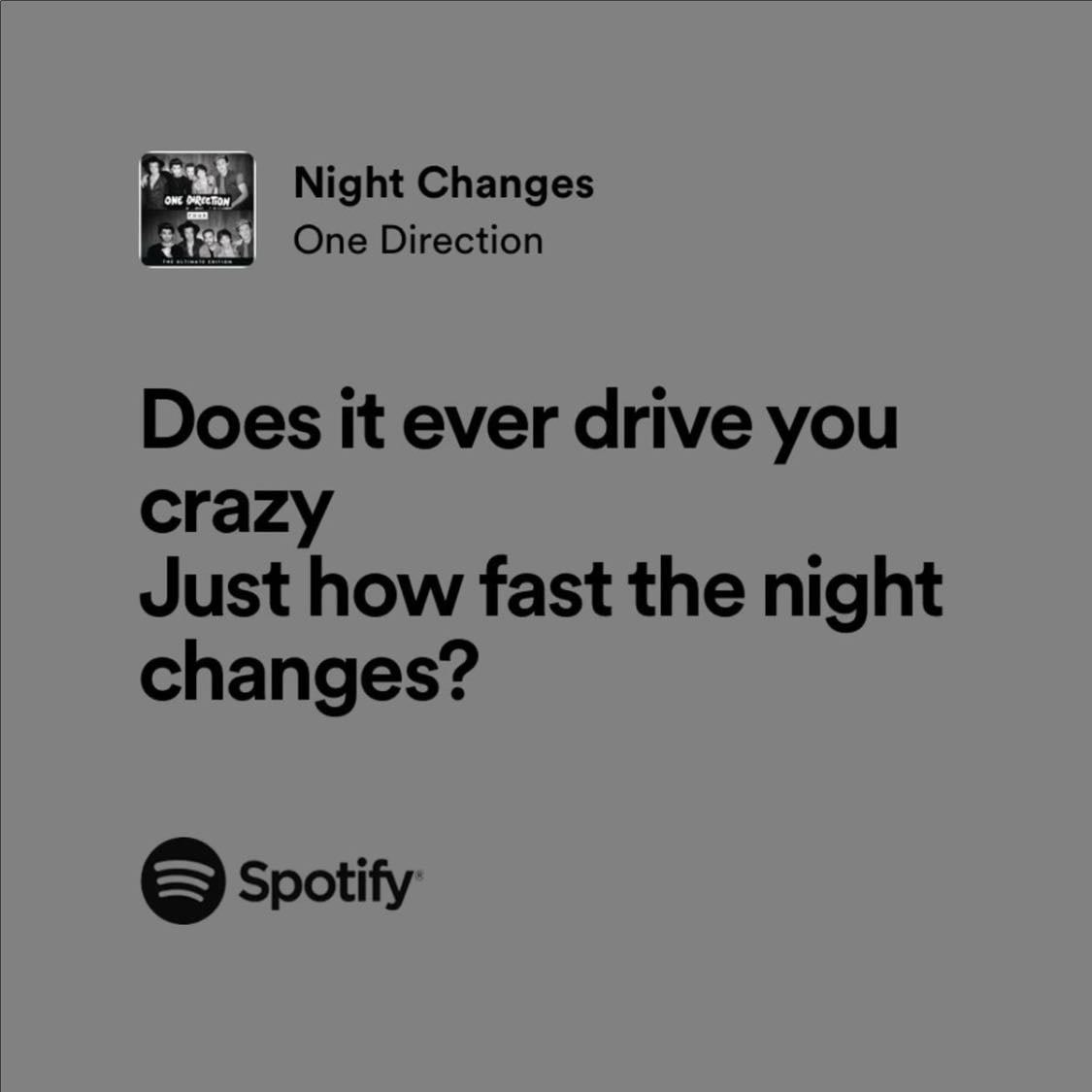 night changes