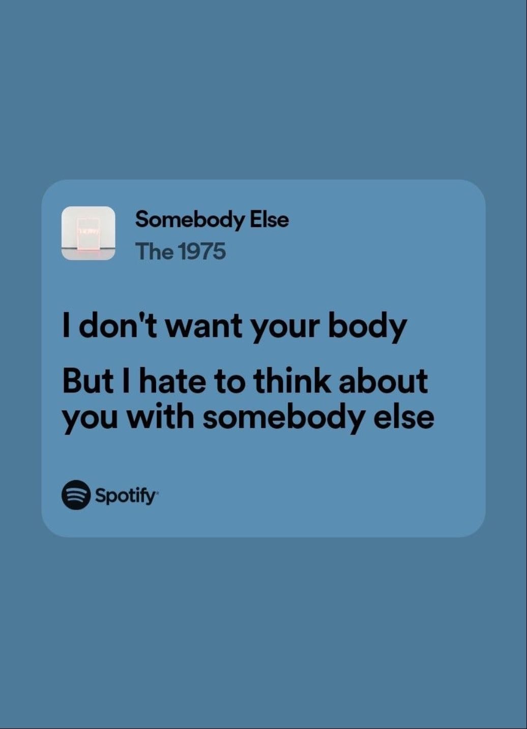 somebody else