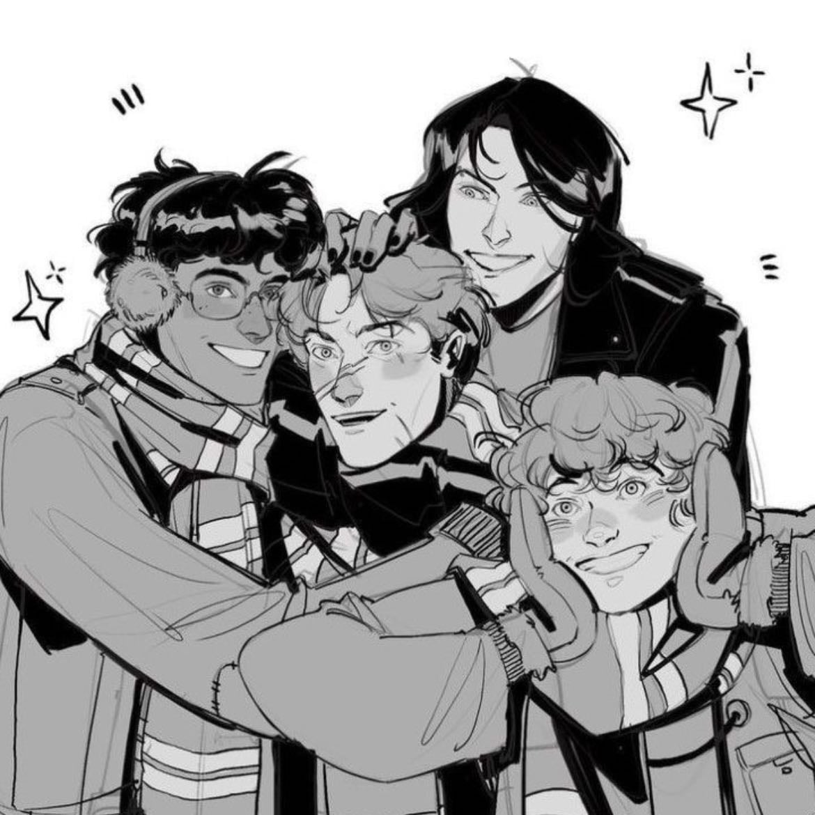 All The Young Dudes - Book One - MsKingBe • 2017
