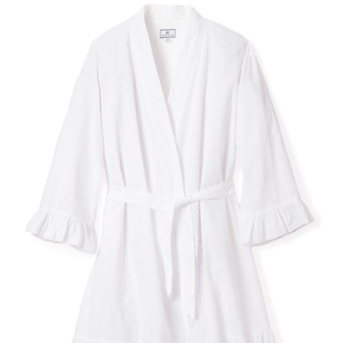 Petite Plume Women''s Swiss Dot Robe