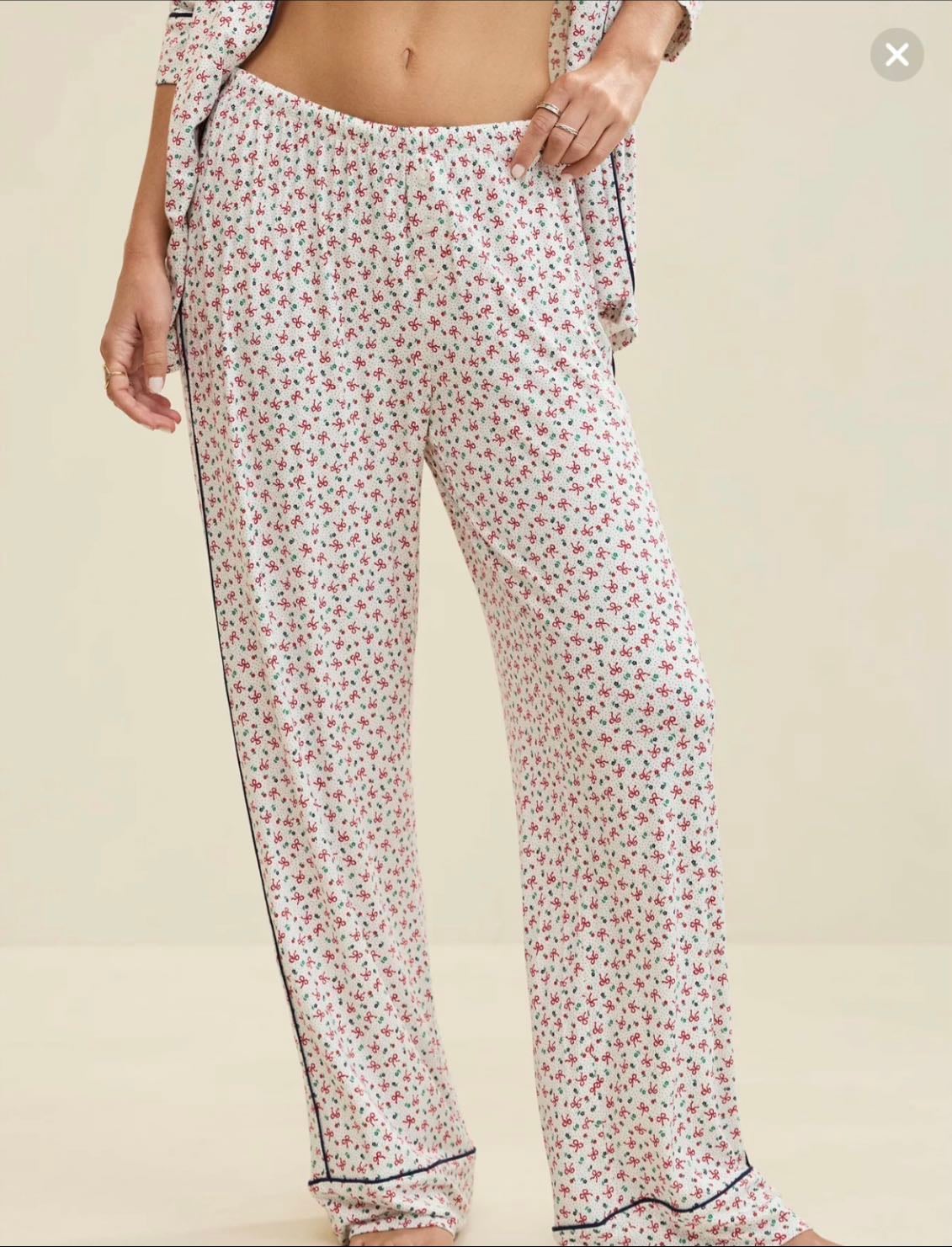 Aerie Real Soft® Trouser de Pijama - Size S. Color Muselina Suave o Azul Monaco.
