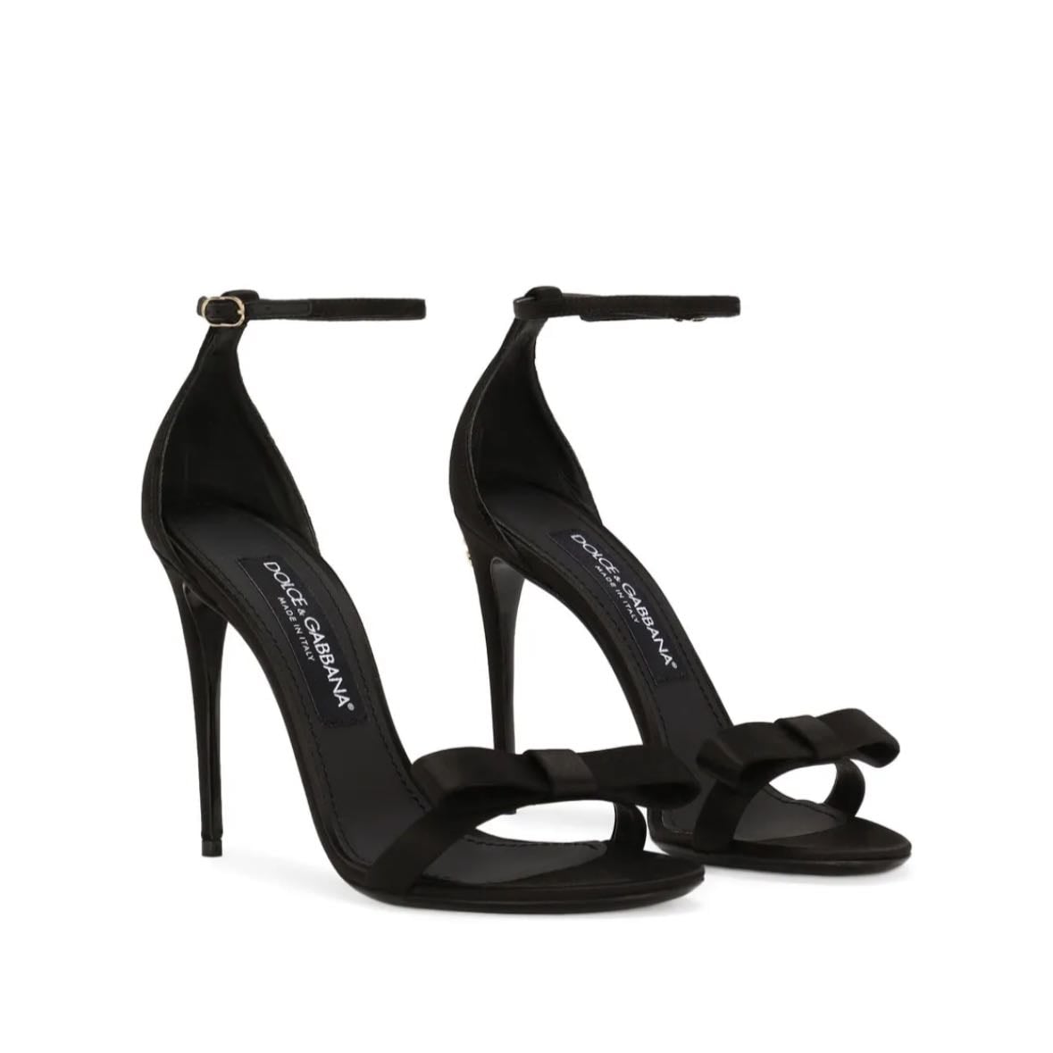 DG Keira Sandals - 105 mm in black