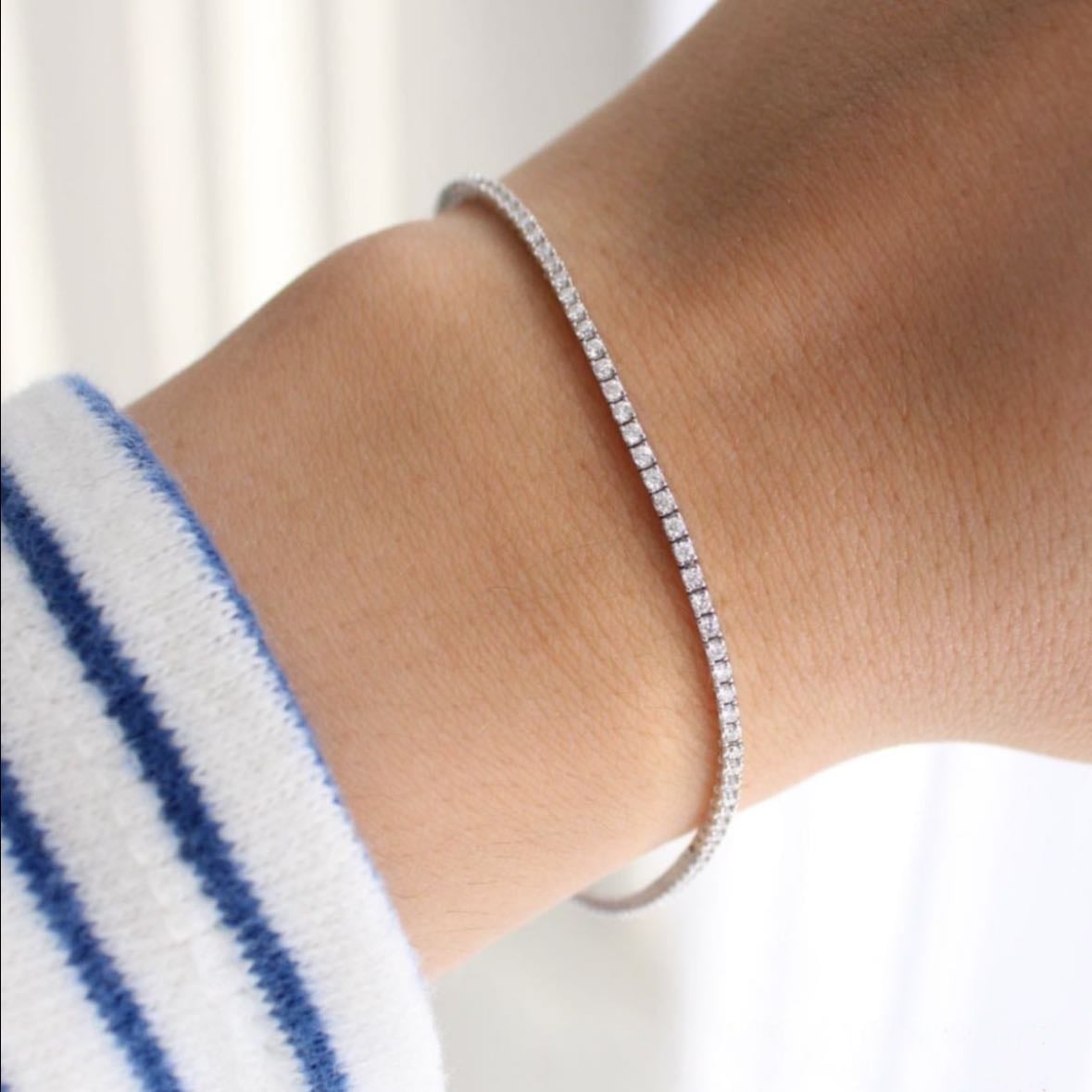 Pulsera Tennis 1 cts