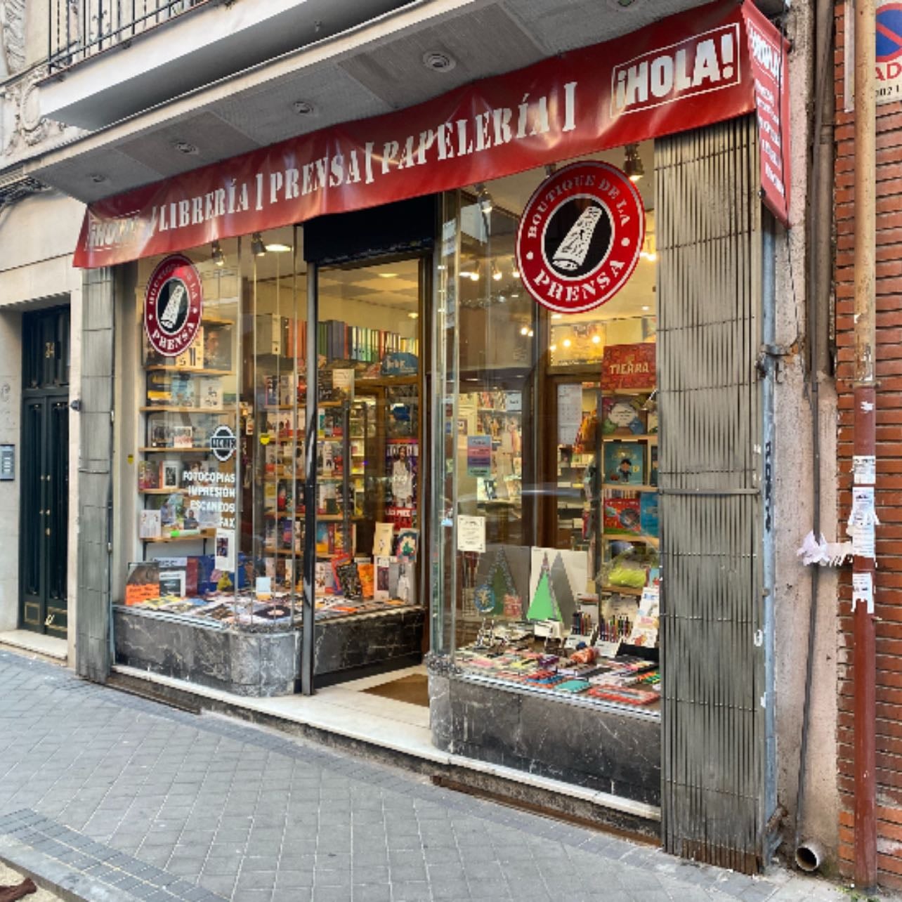 Boutique de la prensa - C/Garcia paredes 34