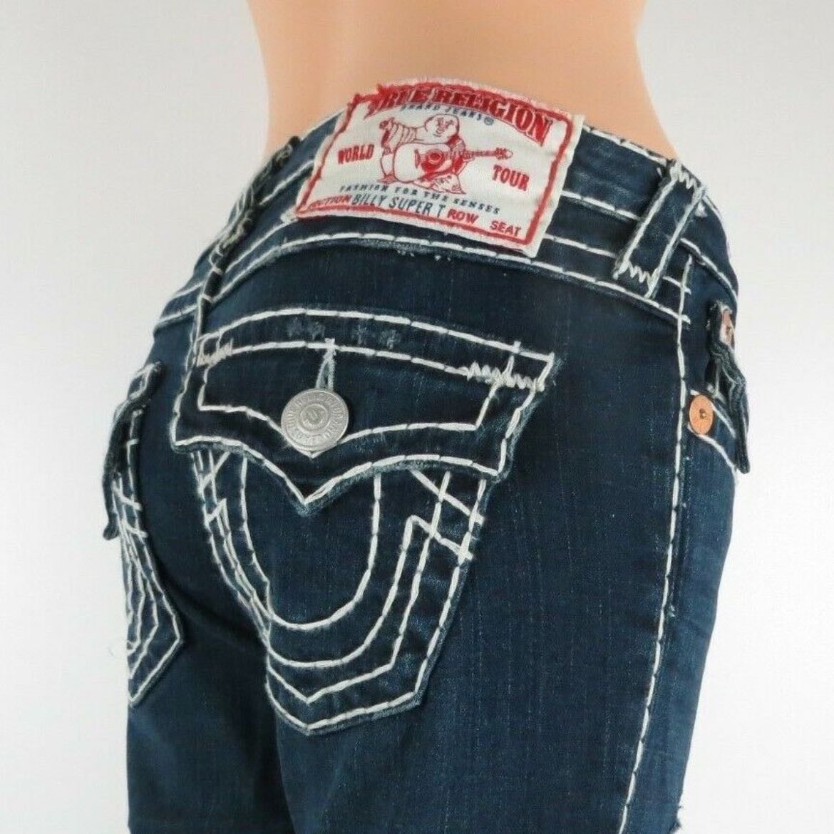 ➷ billie super mid rise - true religion