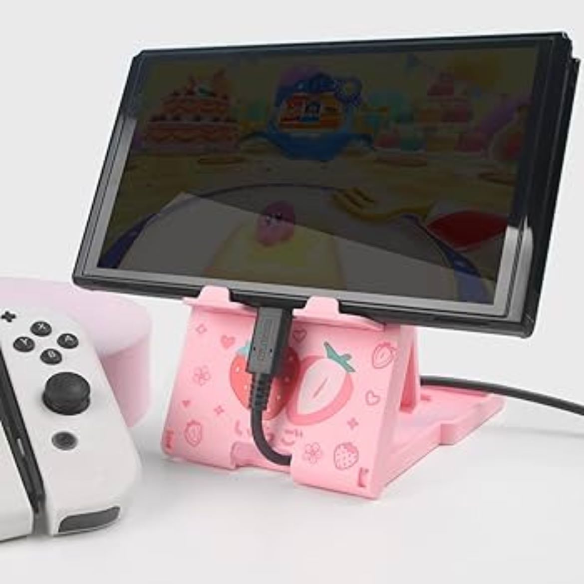 ᓭི༏ᓯྀ switch stand - NS Normal Switch Game Console Stand For Nintendo Switch Mobie Phone Pad Pink Holder Classic NS Bracket Adjustable Accessories