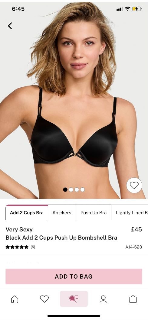 vs bombshell bra