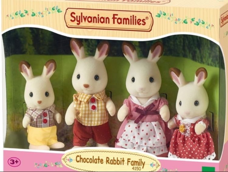 sylvanian families - Chocolate Rabbit family