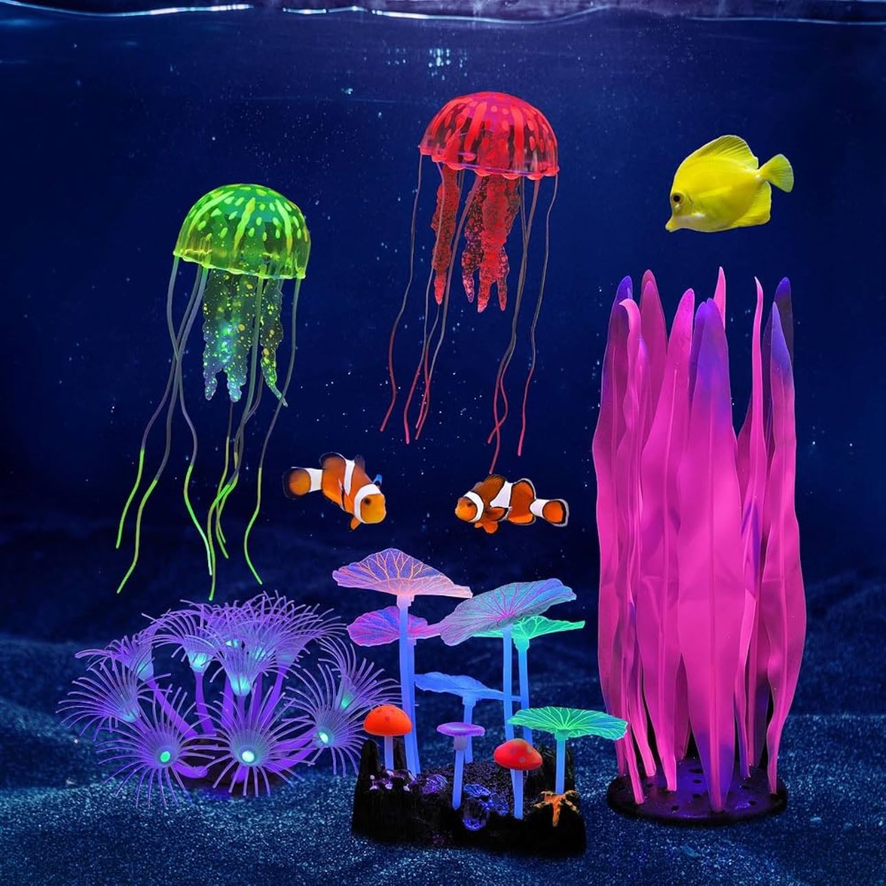Animales y plantas bioluminiscente: origen