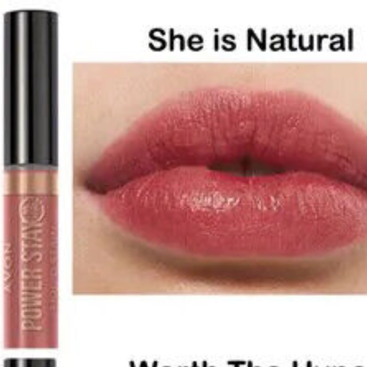 Tinta de labios - Está tinta de Avon dejará un color natural en los labios. No transfiere y tiene muy buena duración.
