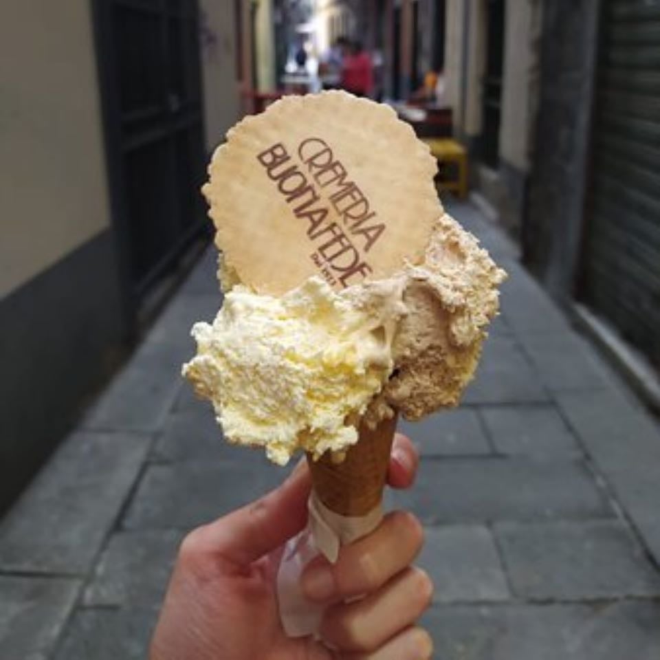 Cremeria Buonafede - Famous for the Pànera = coffee cream semifreddo