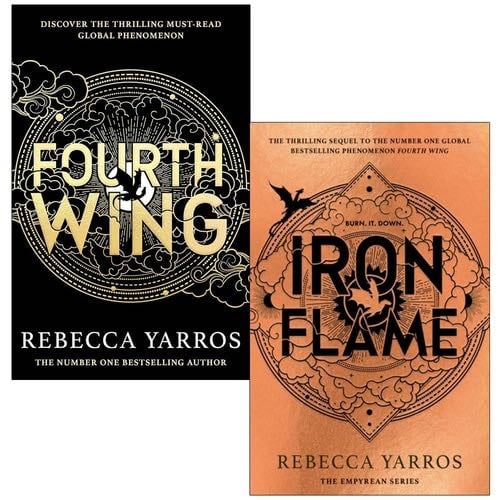 The Empyrean Series Collection 2 Books Set By Rebecca Yarros (Fourth Wing, Iron Flame) - Rebecca Yarros · 2024