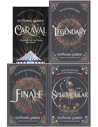 Caraval Series 4 Books Collection Set: Caraval, Legendary, Finale, Spectacular - Stephanie Garber · 2025
