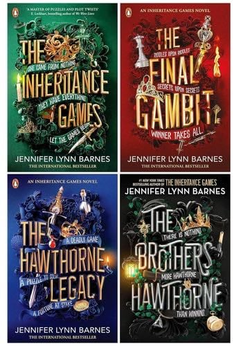 The Inheritance Games Series Collection 4 Books Set By Jennifer Lynn Barnes (The Inheritance Games, The Hawthorne Legacy, The Final Gambit & The Brothers Hawthorne) - Jennifer Lynn Barnes · 2024