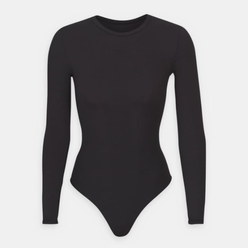 Body noir coton
