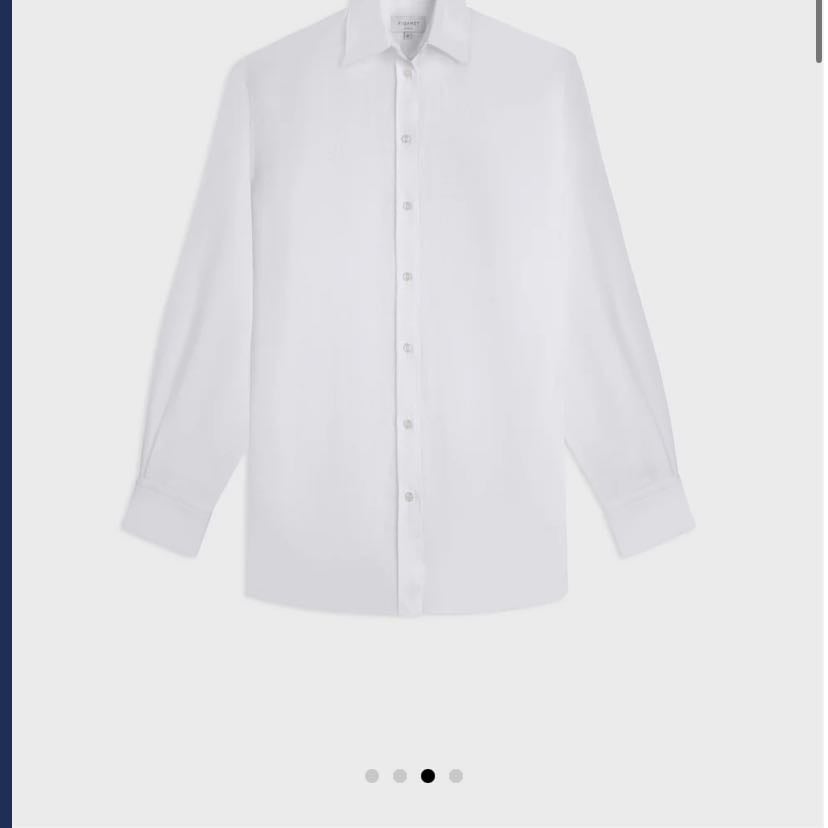 Chemise en Lin blanc