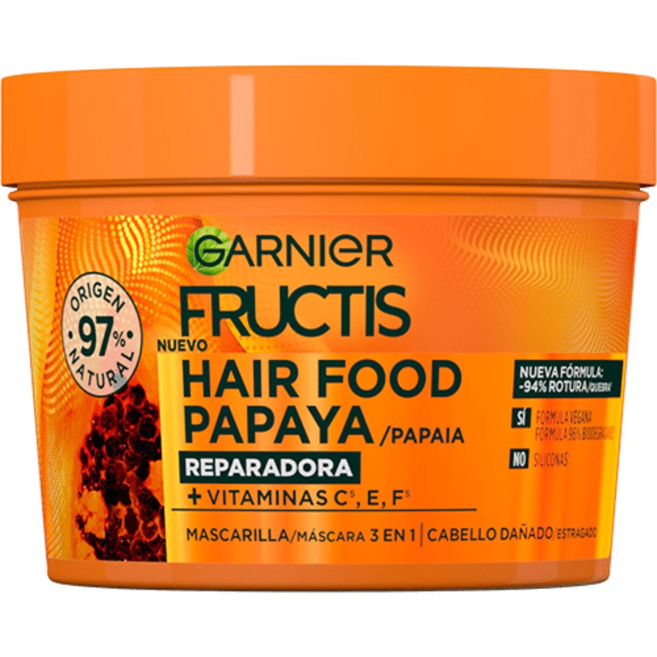 papaya hair mask. - I leave it on for 10 minutes while I wash my body