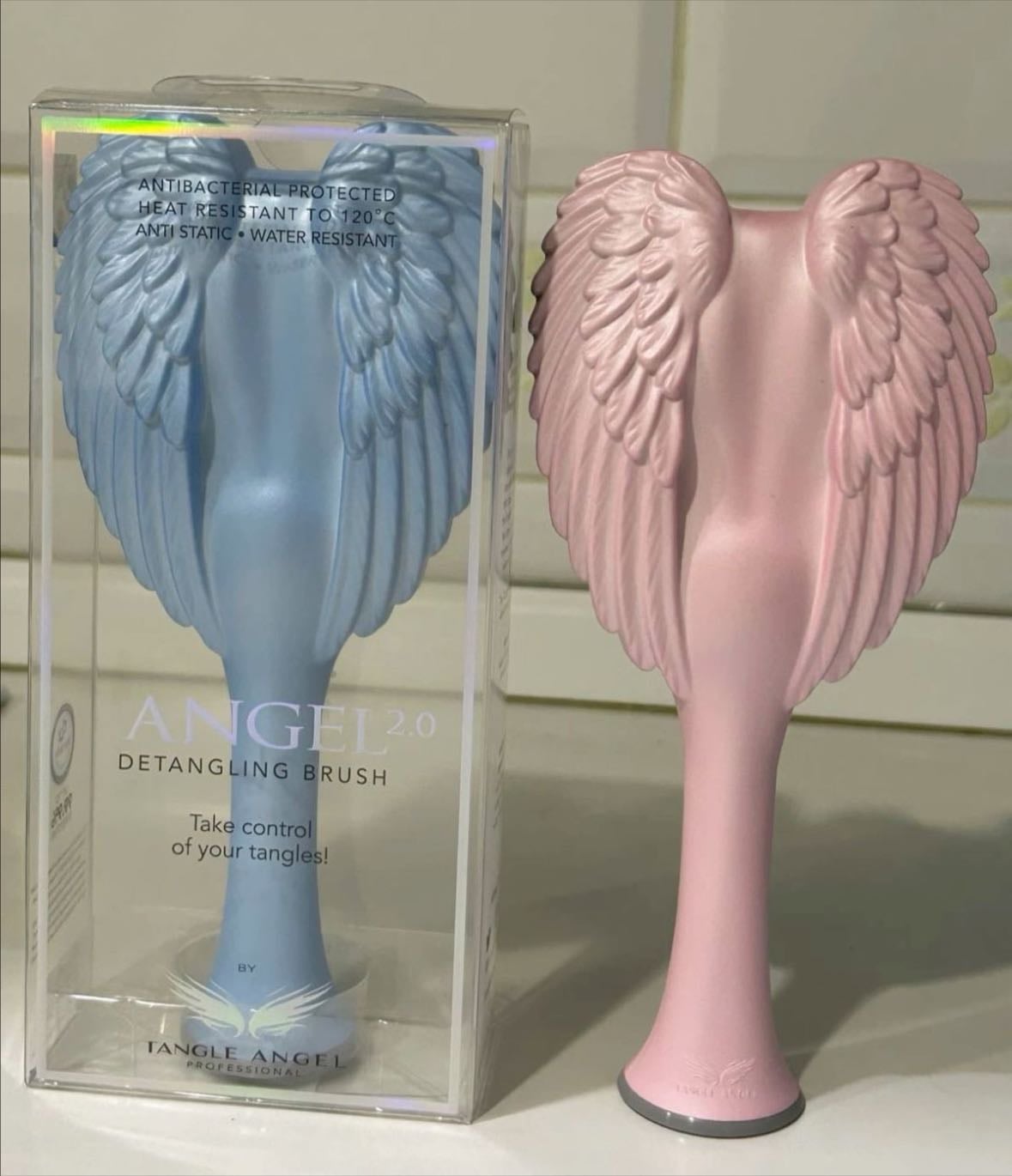 Tangle Teezer angel hairbrush - In blue