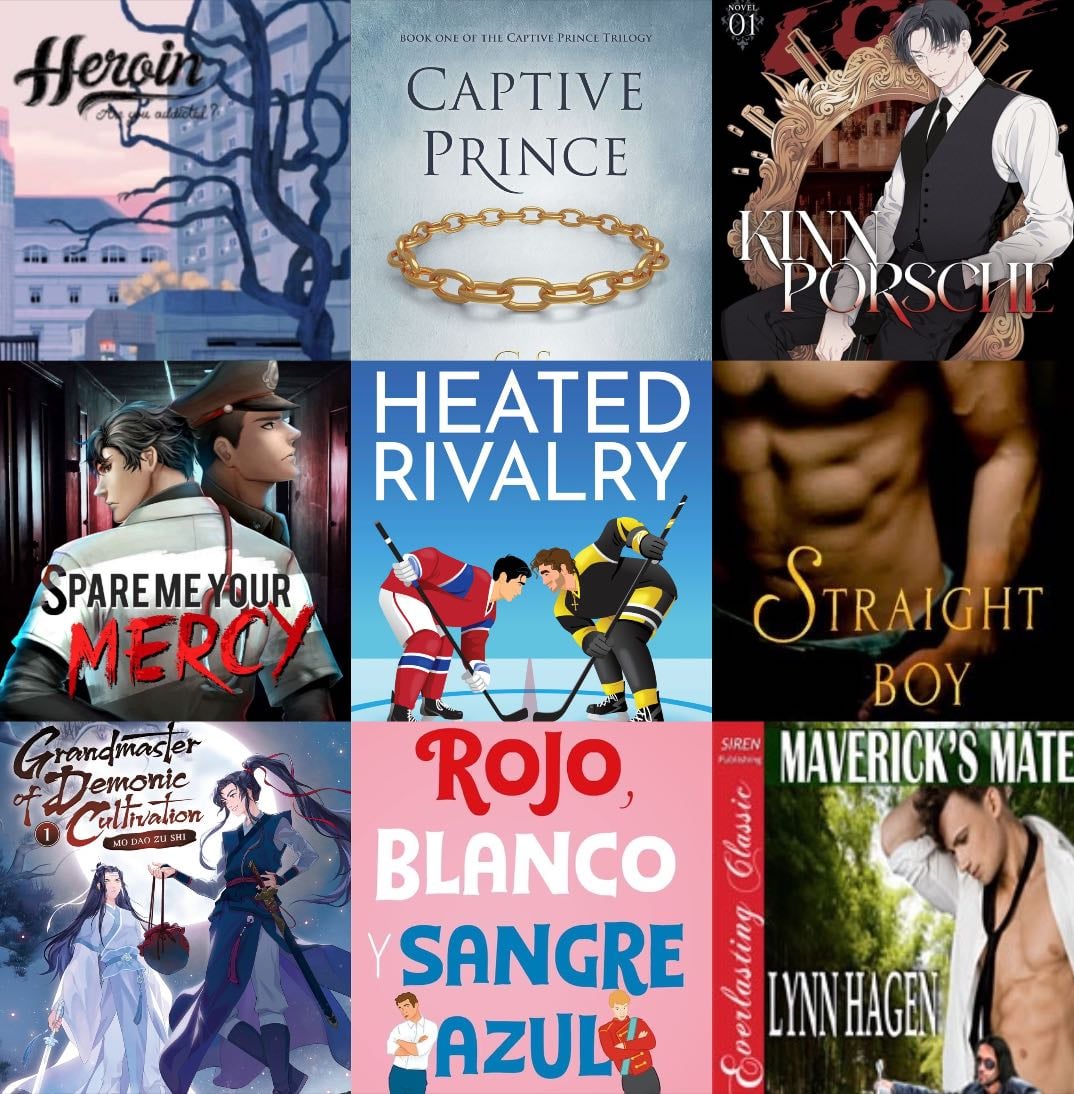 Libros/Novelas BL - Books hypelist by nonino