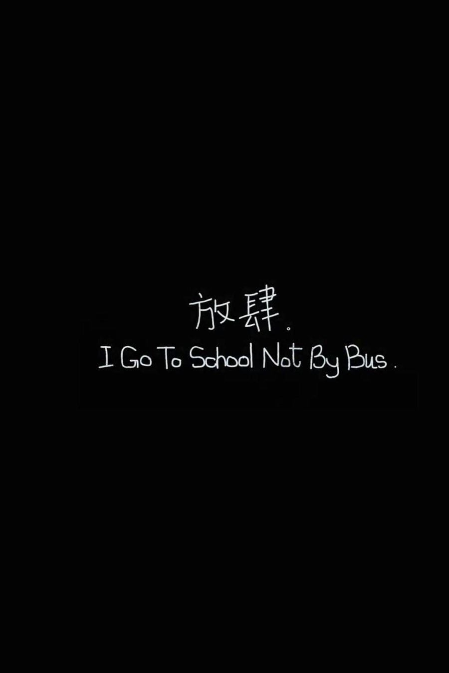 I Go To School Not By Bus - 2011