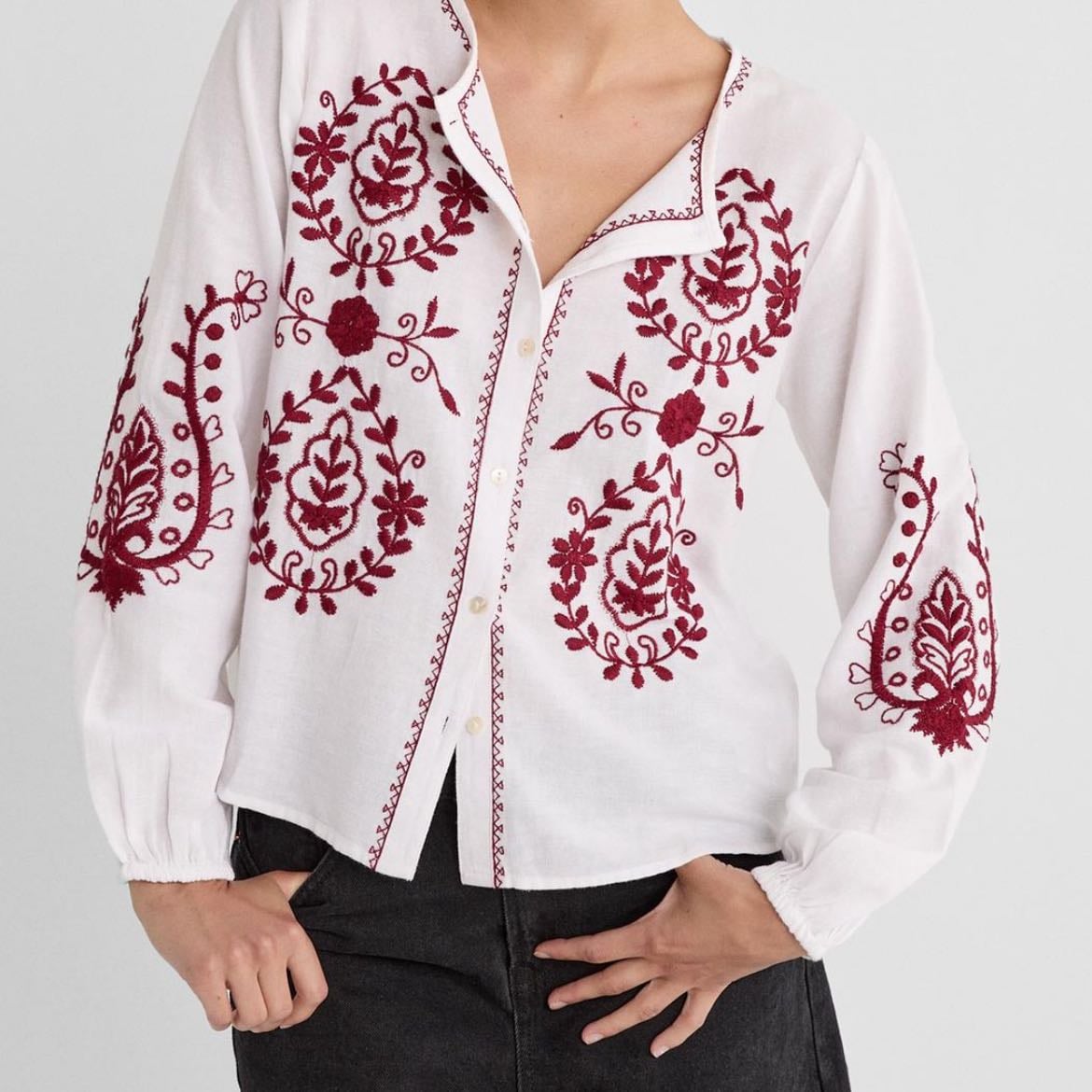 Blouse - Stradivarius - S