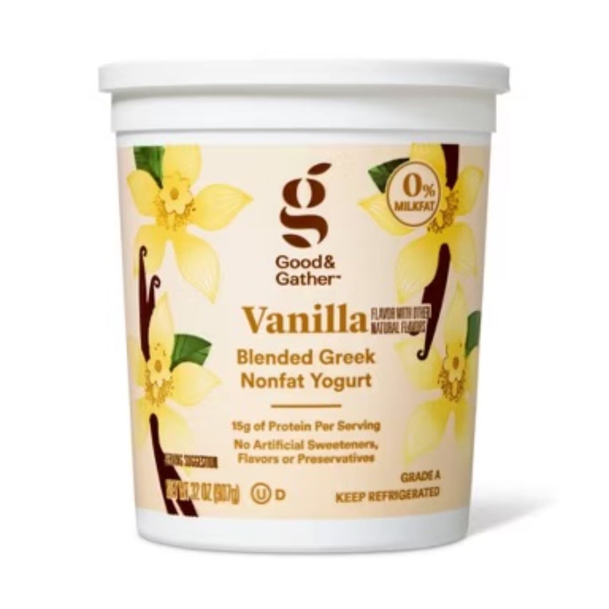 Vanilla Yogurt - Target | $3.79
