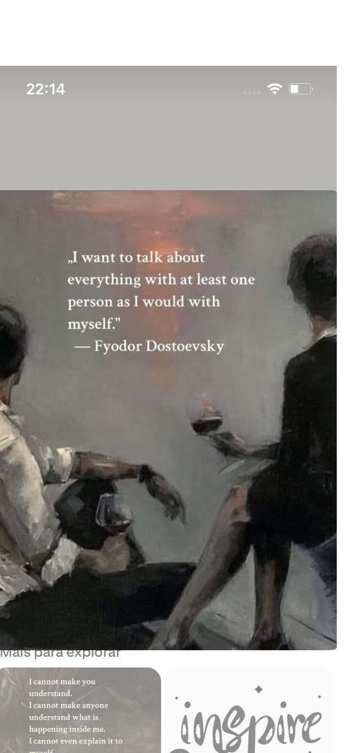 Talk you is talk with myself