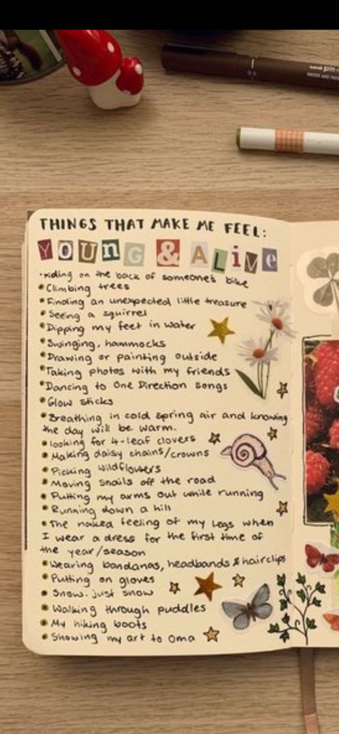 Makes me feel alive list