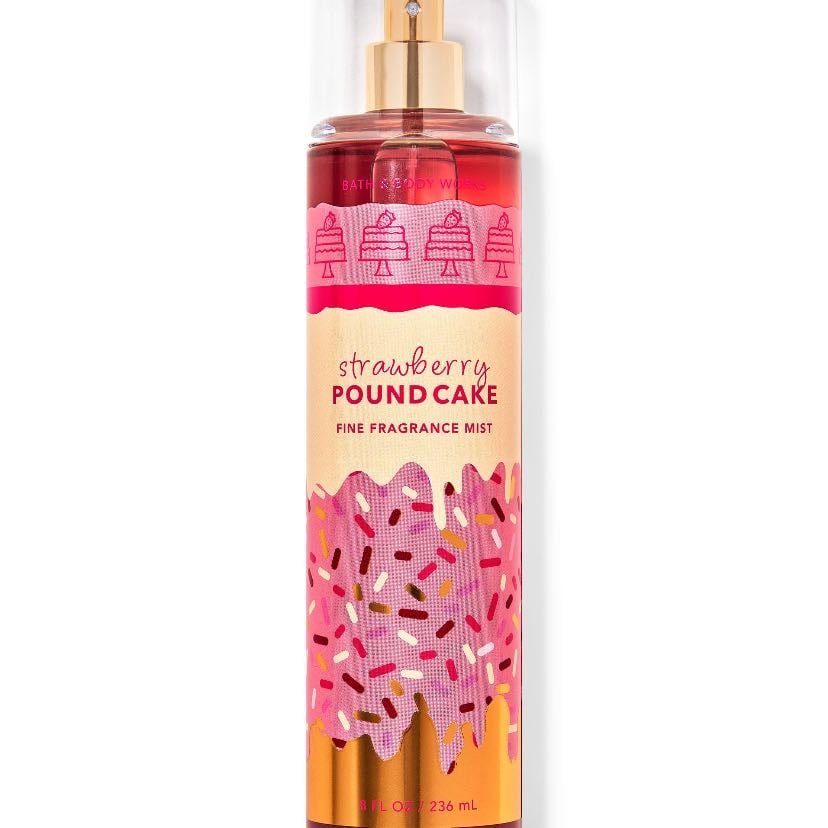 Strawberry pound cake - Bath and body works