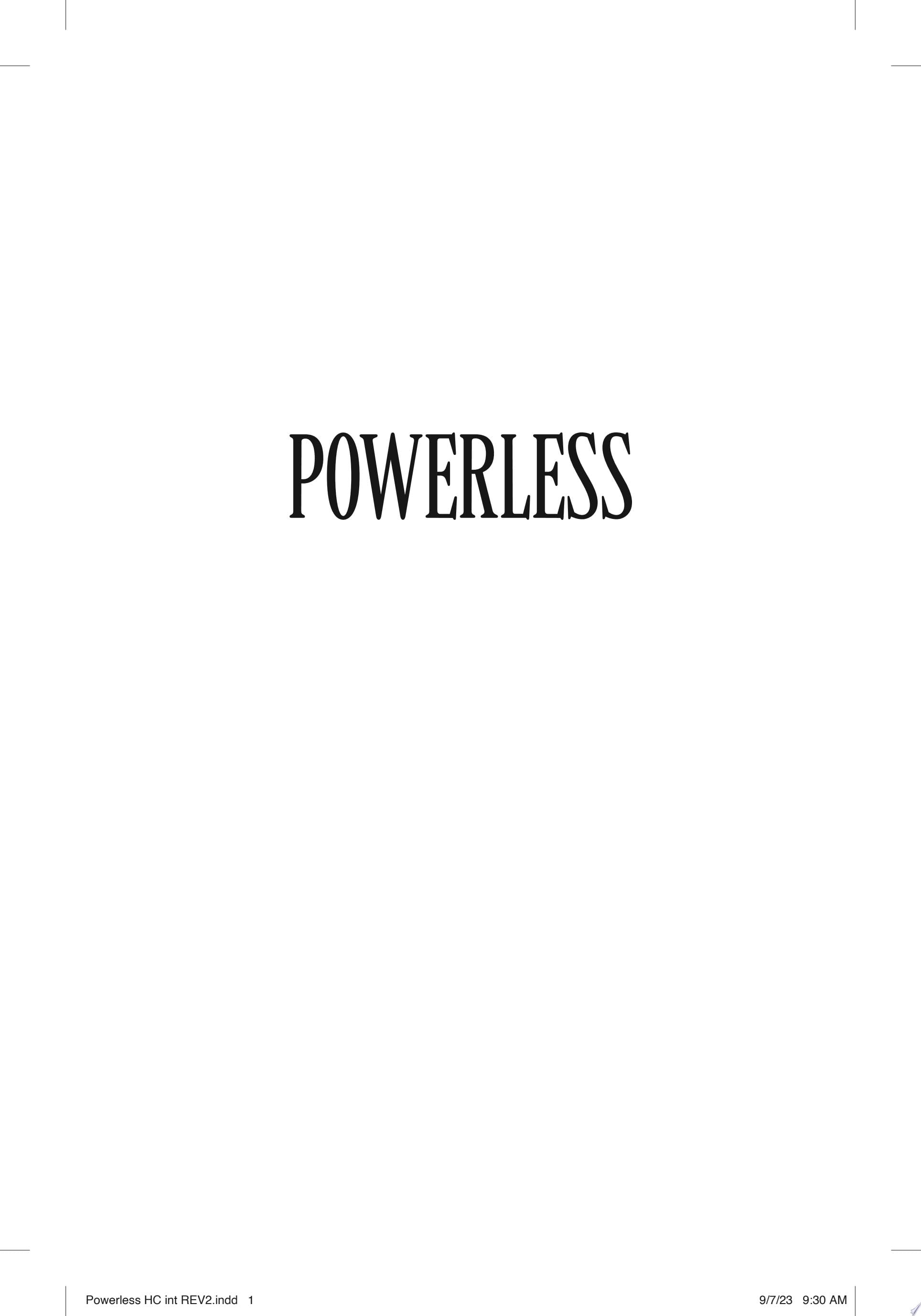 Powerless - Lauren Roberts · 2023