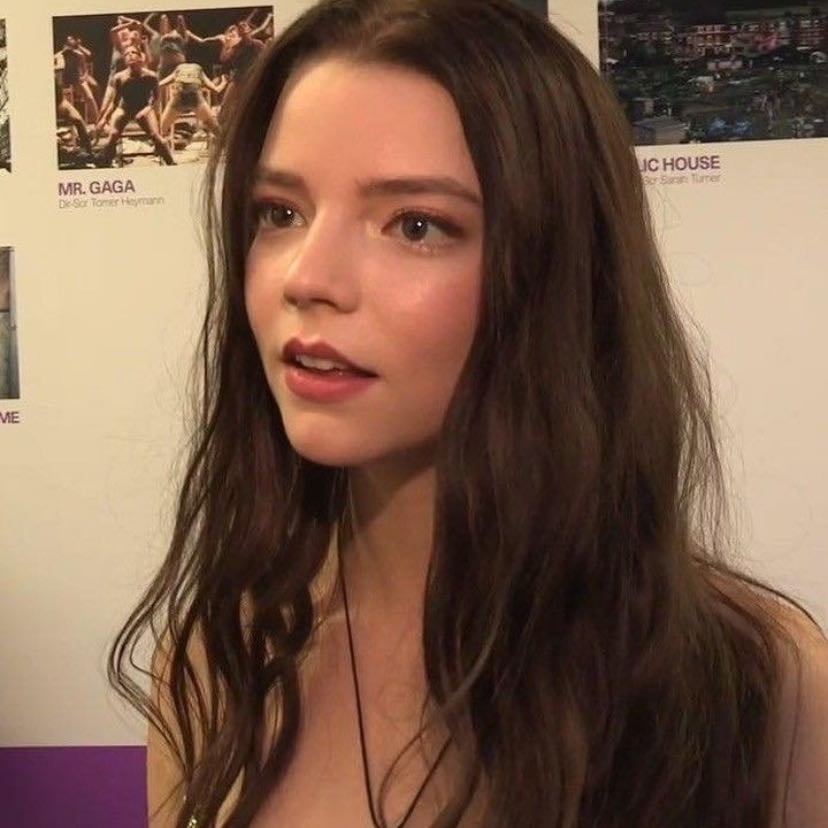 Anna Taylor Joy - Known for:The Witch, Super Mario Bros movie, Emma