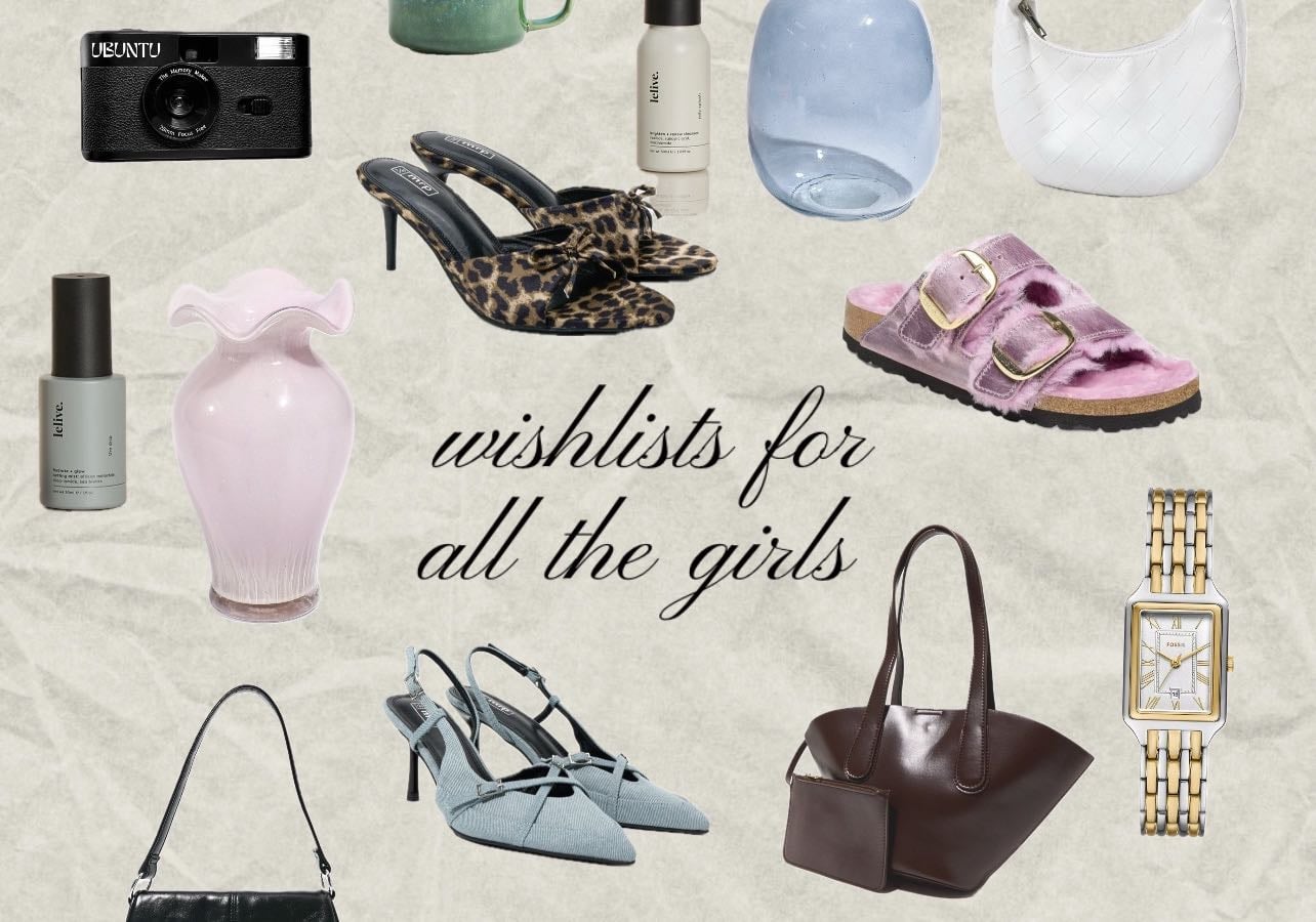 Wishlist for all the girls