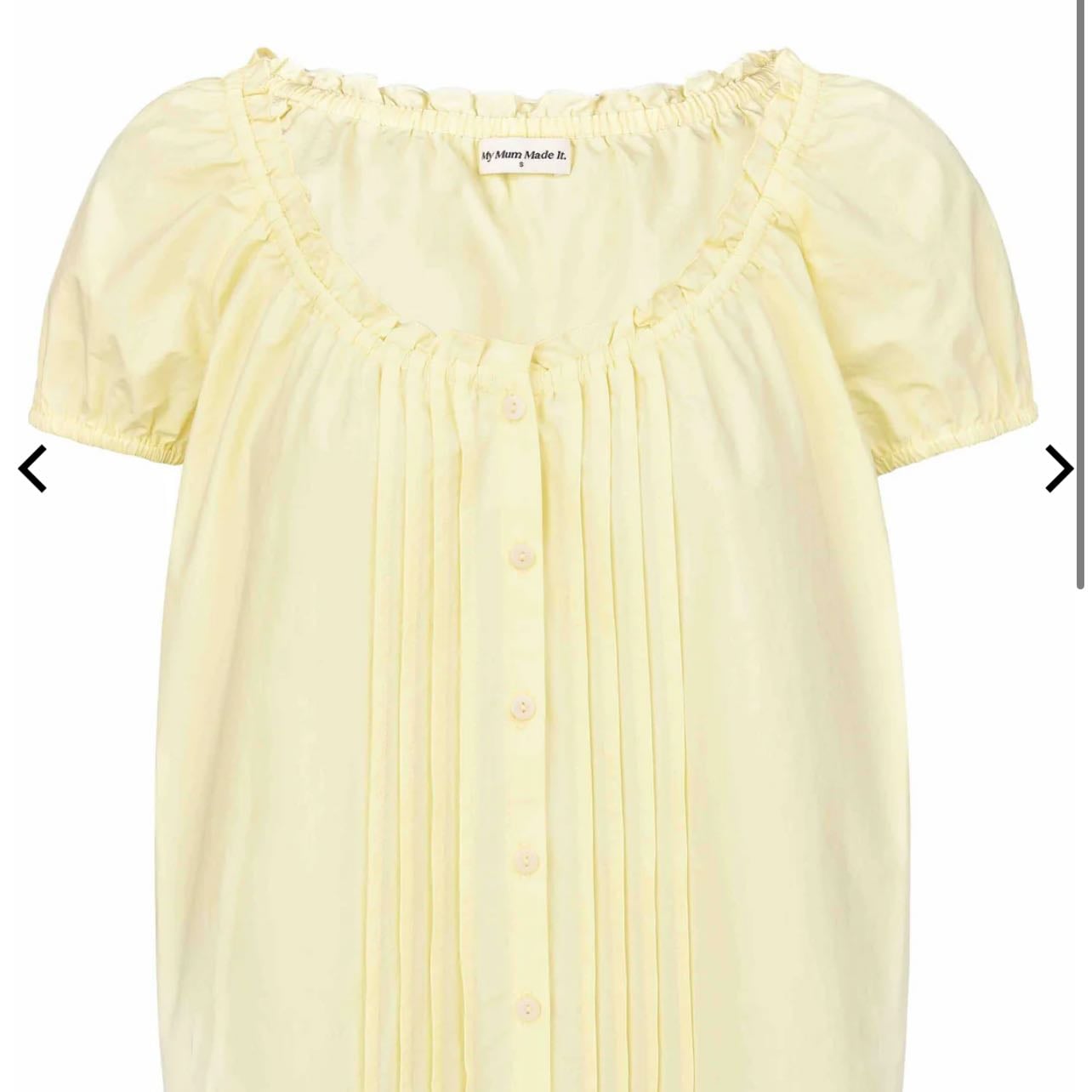 morning citrine blouse - MY MUM MADE IT