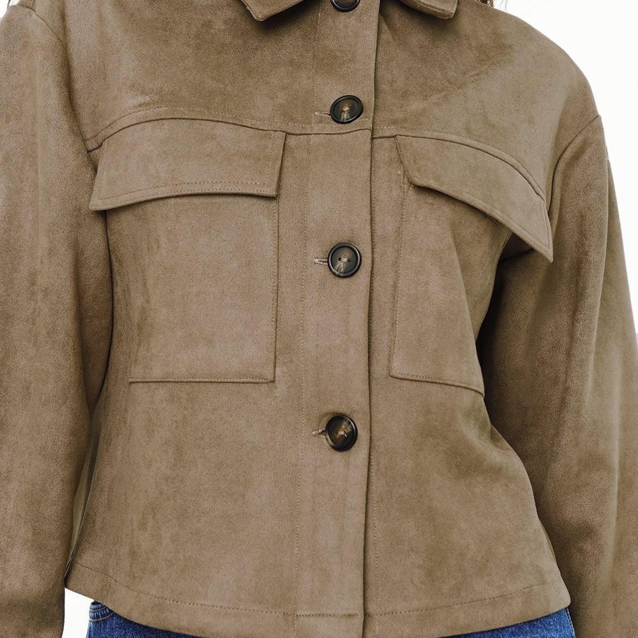 Suede Shacket - mrp