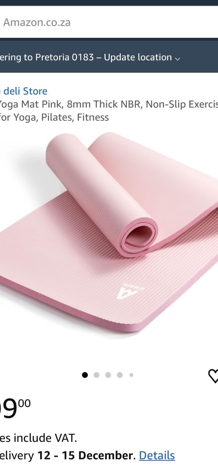 Pink Yoga Mat - Amazon