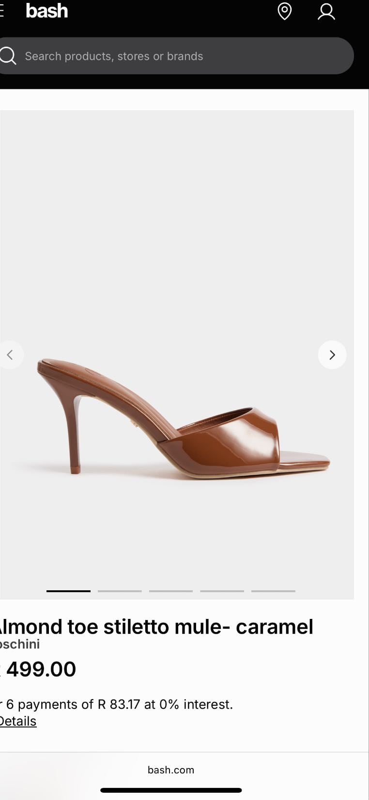 Almond Toe Mule - Foschini