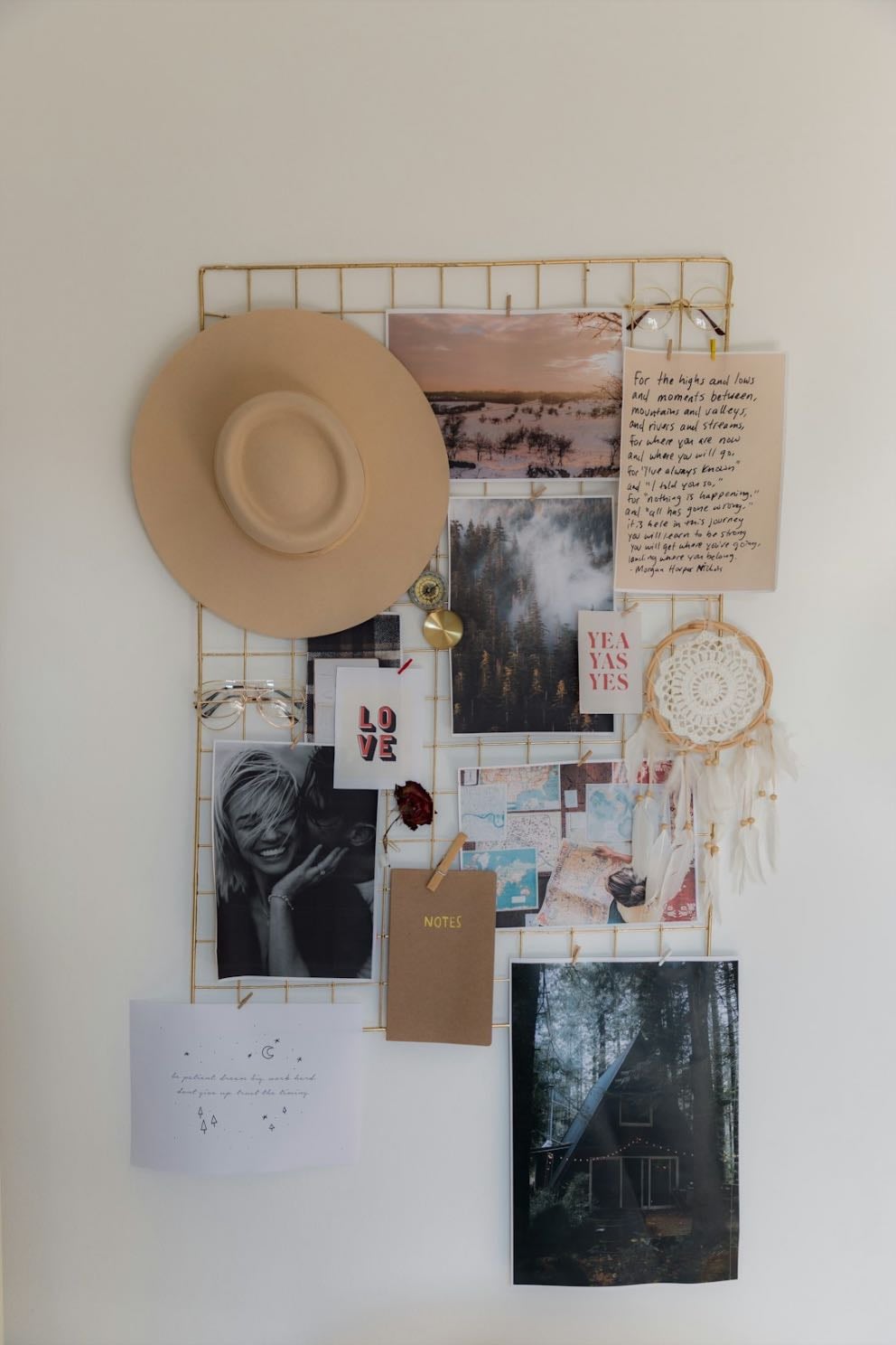 make a vision board or mood board
